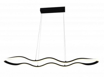 SKU 19045 LED LUSTER 24W 1920LM 265V 3000K SAND BLACK